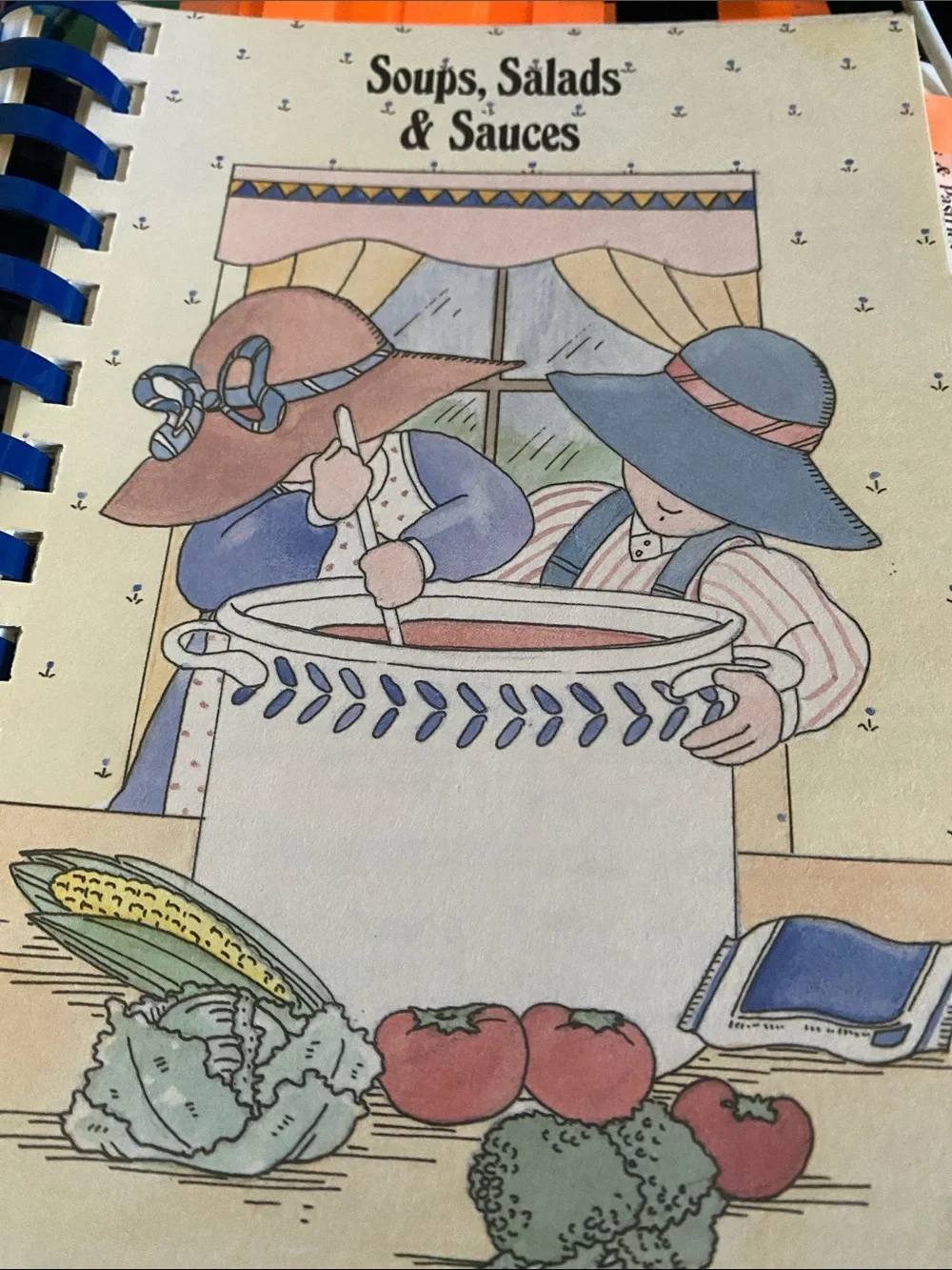 Vintage 90s Seasoned With Love Cookbook First Christian Church Fort Scott Kansas